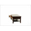 Ensemble de 3 tables d'appoint avec tiroirs en bois classiques et rangement ouvert pour le salon, parfait pour un décor traditionnel et contemporain