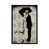 Toile avec cadre noir