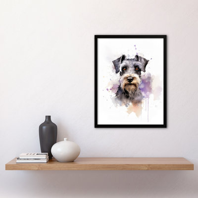 Schnauzer - Single Picture Frame Print