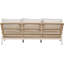 Aris 208cm Wide Straight Patio Sofa with Cushions