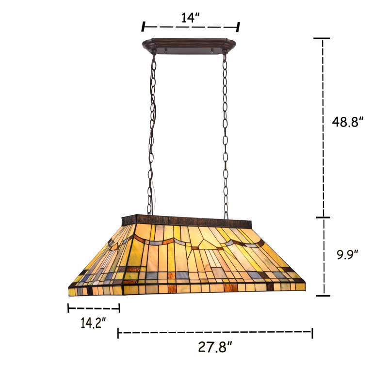 Godfrey 3 - Light Bronze Single Pendant