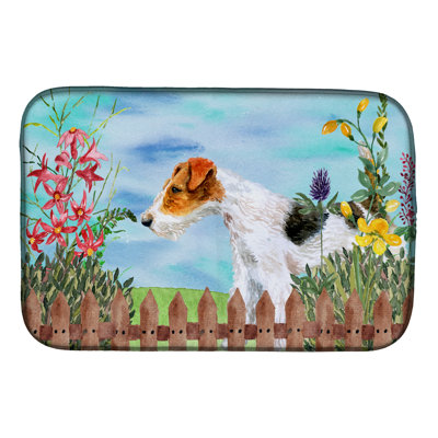 Tapis de séchage Fox Terrier
