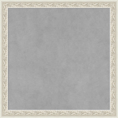 Bethany Silver Framed Magnetic Board - Magnet Board, Organization Board