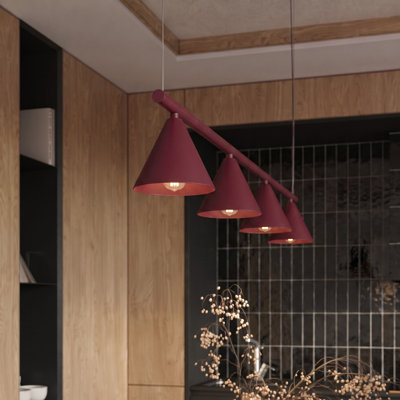 Chandelier NOX 4L white