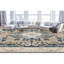 Hand-Knotted High-Quality Blue and Beige Area Rug
