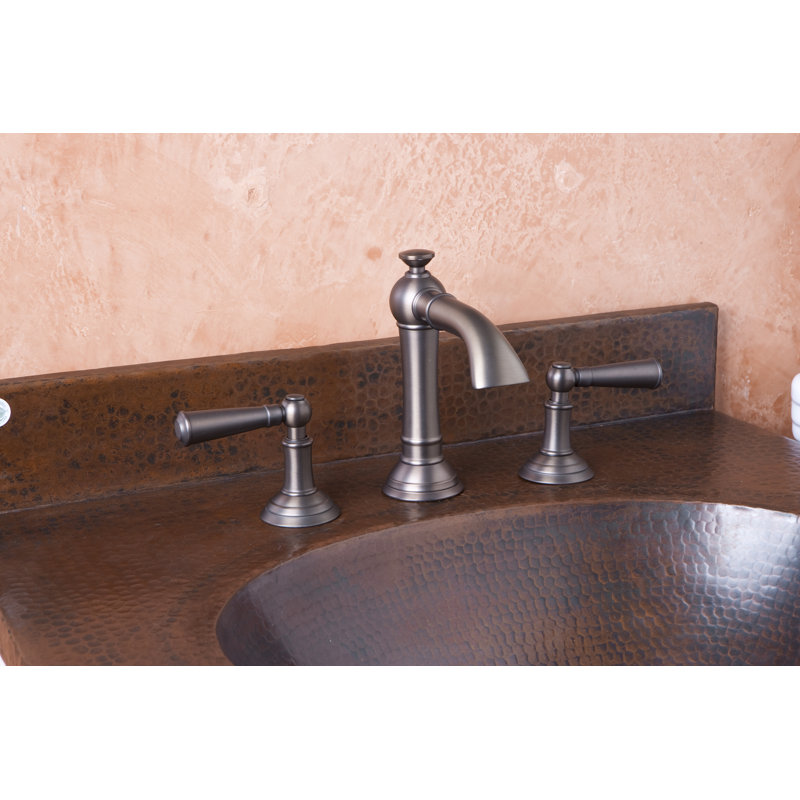 Aylesbury Widespread Bathroom Faucet with Drain Assembly, English Bronze