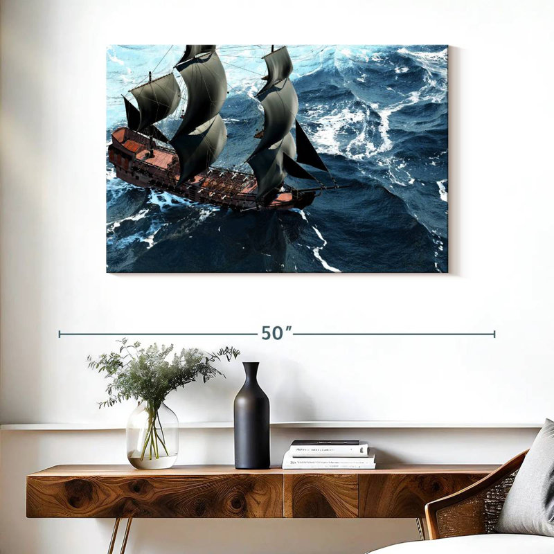 Mehar Pirate Boat, 26" H x 39" W