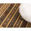 Tapis décoratif beige à motif géométrique Frederik-40282740