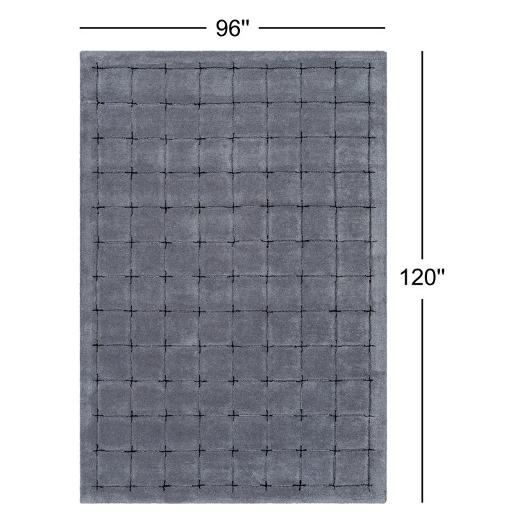 Mallory Blue Hand Tufted Area Rug