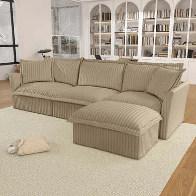 Modern Comfortable Living Room Large Sofa