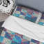 Multicolore patchwork ethnique - ensemble de housse de couette abstrait - microfibre de polyester-1192347266