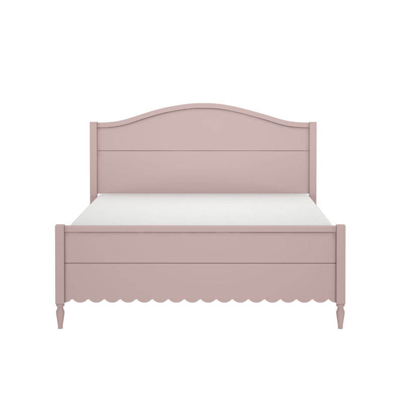 Lit simple Charlotte, Lit double, Rose fleuri
