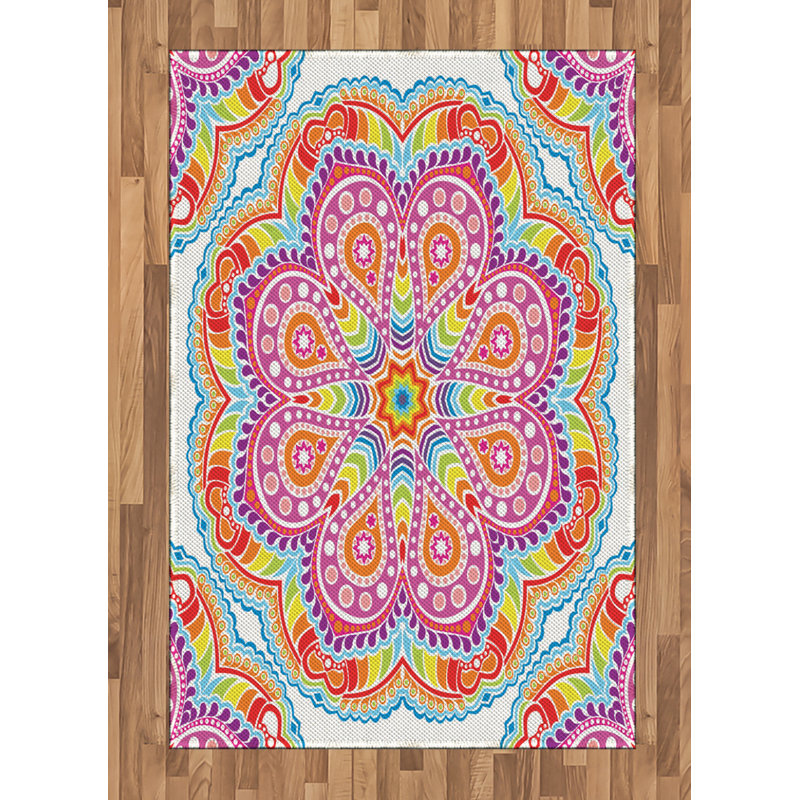 Lynne Oriental Hand Woven Area Rug, Rectangle 120 x 180cm