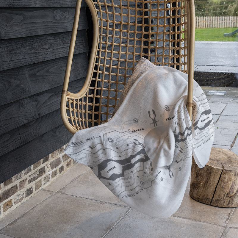 Pinkard Quilted Throw Blanket