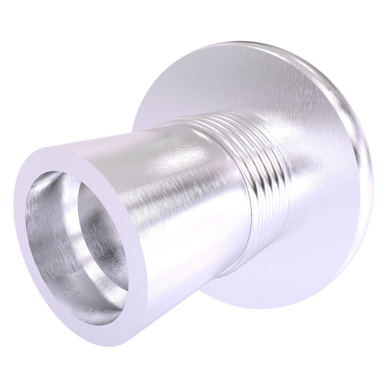 Supports de rideau de douche Goble, Chrome satiné