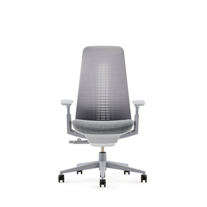 Haworth Fern Mesh Task Chair, No, Silver Leaf