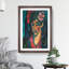 Portrait of a Woman Vol.1 by Alexej Von Jawlensky - Picture Frame Painting-62804130-62804131