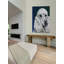 «White Poodle» par Jay Schmetz - reproduction sur toile-22200879