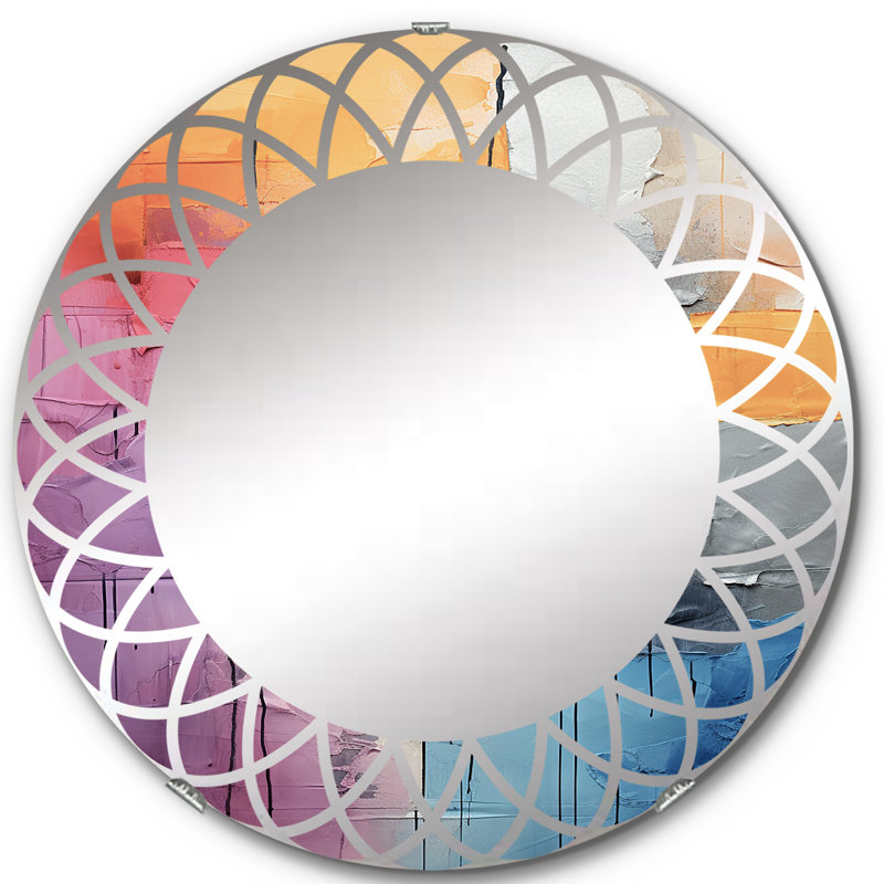 Shreffler - Modern Wall Mirror Round, 24 po x 24 po