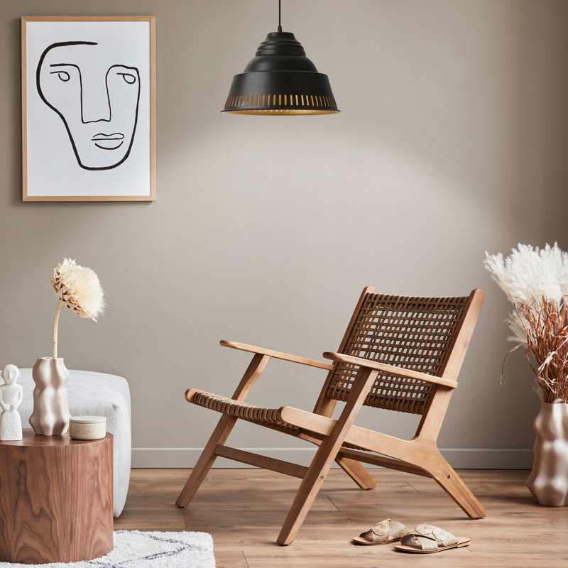 Desra 1 - Light Dome Pendant, Black
