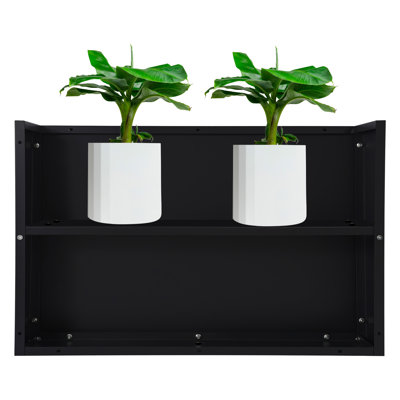 38X12x24” Steel Planter Box With Drainage Hole