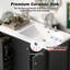 Meuble-lavabo 36 po avec lavabo en céramique-910575384-910575386