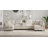 Plush Corduroy U-Shaped Sectional Sofa with Movable Ottoman, USB Charger & Storage Console – Modular Luxury-2025421374