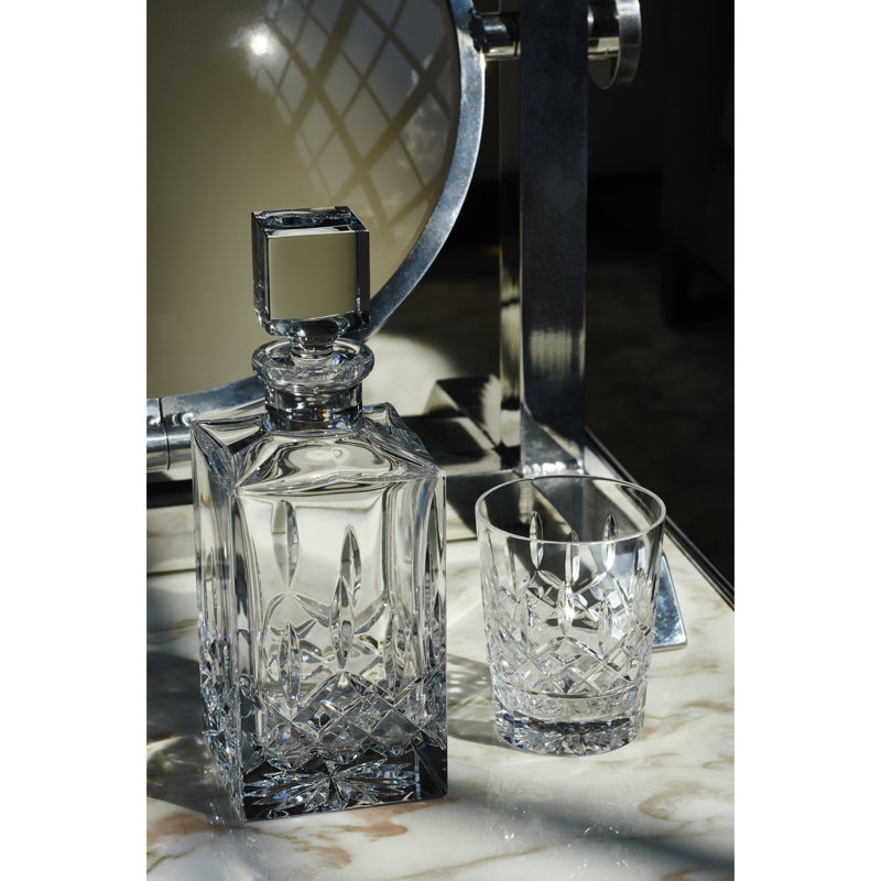 Lismore Square Decanter, Clear