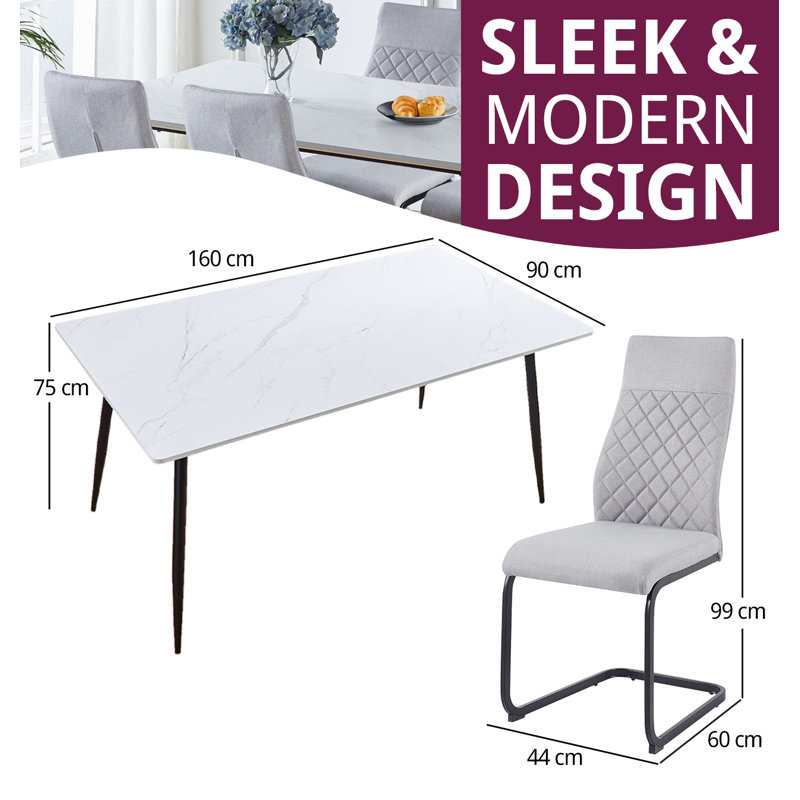 Mose 4 - Person Dining Set