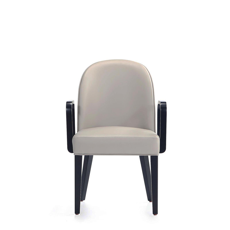 Fauteuil Hillman, Gris clair