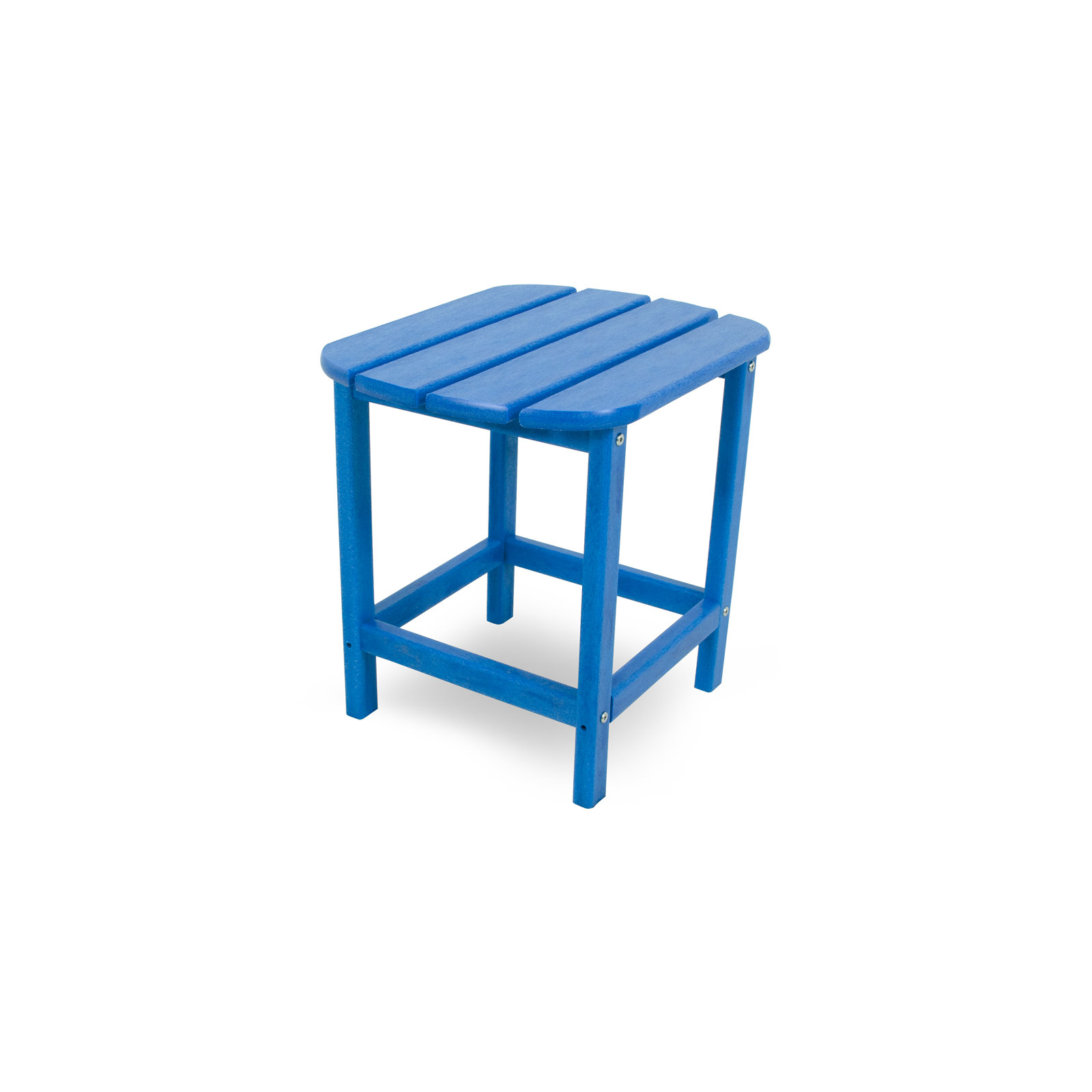 POLYWOOD® South Beach 15" Patio Side Table, Pacific Blue