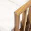 Ensemble de causeuse et table basse d'extérieur en bois d'acacia avec coussins, teck, beige-360934831-360934816