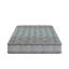 Matelas simple en mousse, 9 po d'épaisseur, deux de confort moyen, design pivotant, support équilibré gris et bleu-1168951341