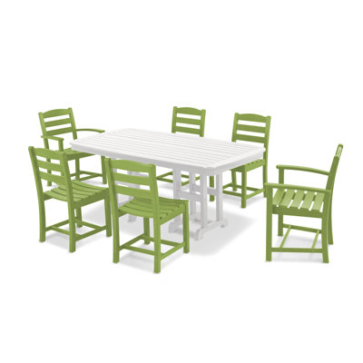 POLYWOOD La Casa Café 7-Piece Dining Set