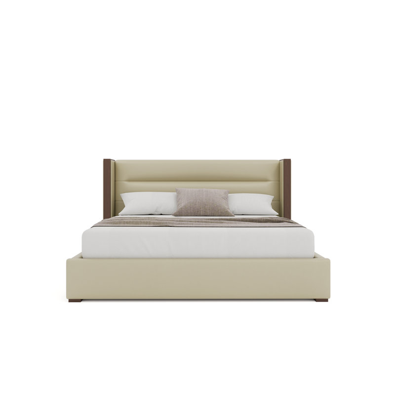 Dipson Upholstered Bed, Cream, King