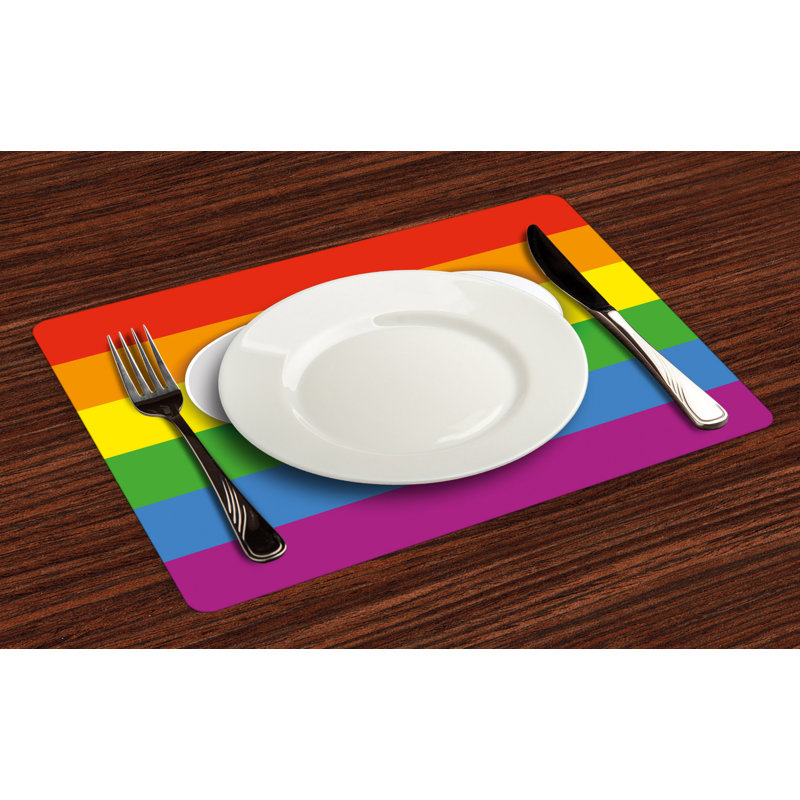 Récapitulatif 18,5" fierté, Vert clair / bleu clair / mauve
