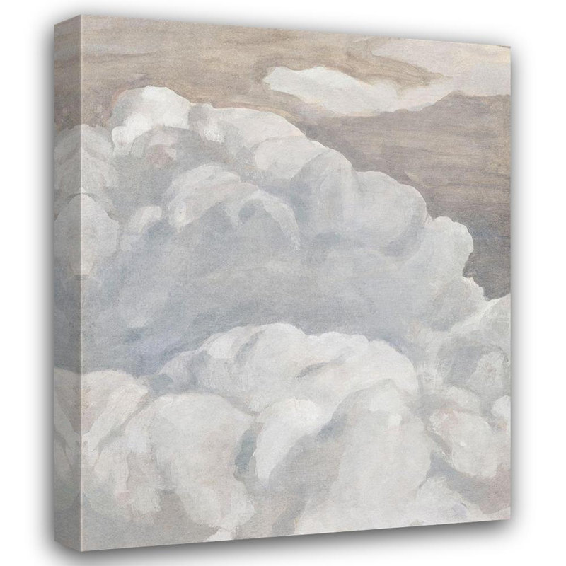 «Red Barrel Studio®» par Warren, Annie, toile tendue avec châssis «Scattered Sky II» 183751Z