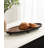 Tomaz Mango Wood Footed Oval Tray