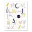 Art sur toile à l’alphabet animal Kwon