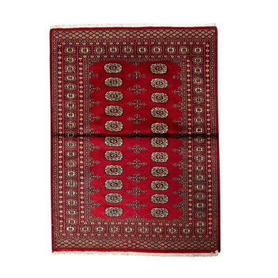 One-of-a-Kind 4' X 5'4" Wool Area Rug in