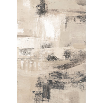 Neutral Shades III by Silvia Vassileva - Wrapped Canvas Painting