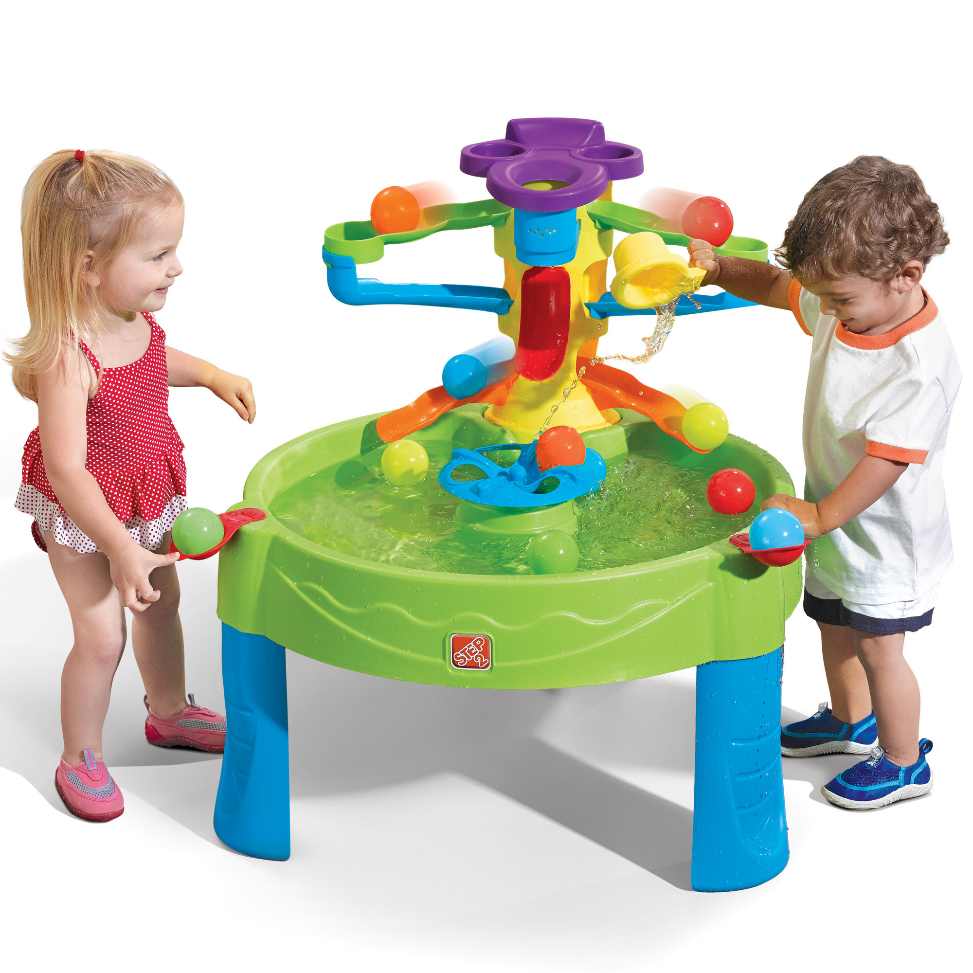 Step2 Table de jeu d’eau et de sable pour enfants ronds busy et avis