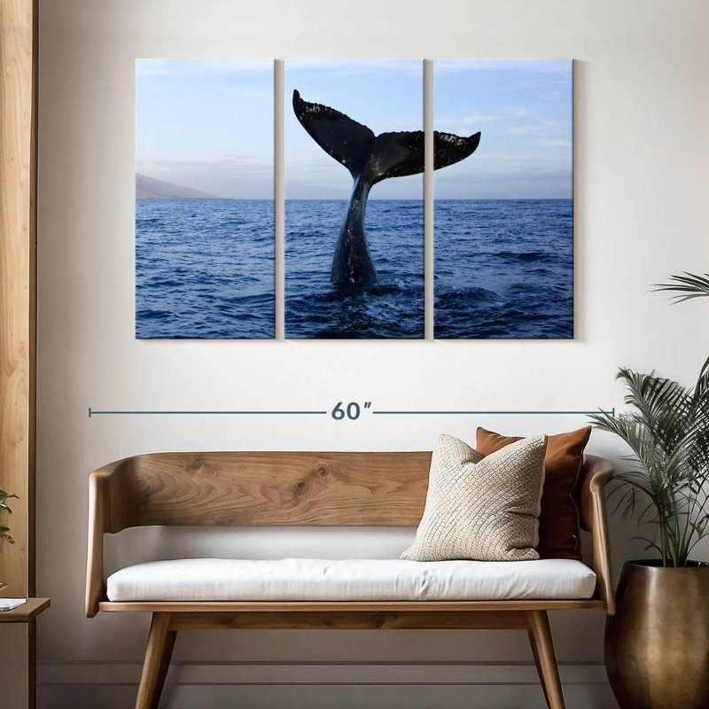 Whale Watching, 32" H x 50" W