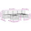 245cm Wide Patio Sectional Set