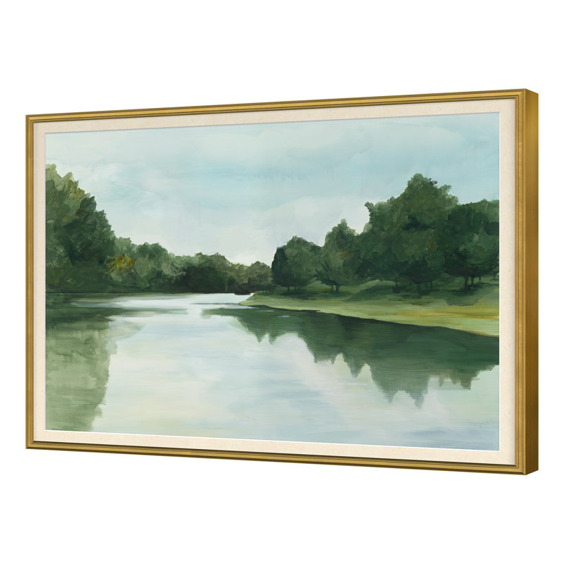 Waterscapes 2 Print by Mercedes Marin, 15" H x 20" W