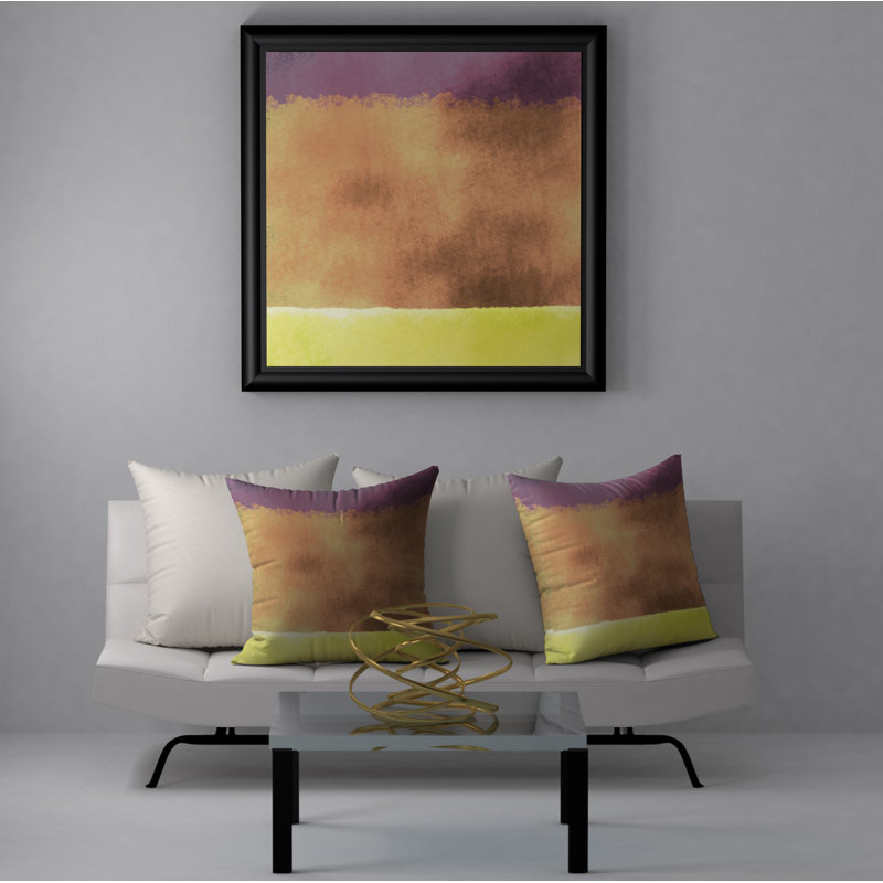  Housse et insert de coussin carré Pamper Trust, 18" x 18"