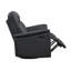 Fauteuil inclinable et pivotant en cuir-11409363