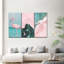 " Pink Paradise Multi Piece Canvas Print " by Pink Sherbet Photography 3 - Pieces-1242927370