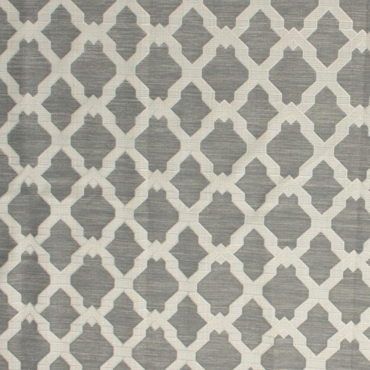Suite Caravan Trellis Fabric, Gray
