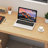 Burlywood Rectangular Solid Wood Writing desk-271085409